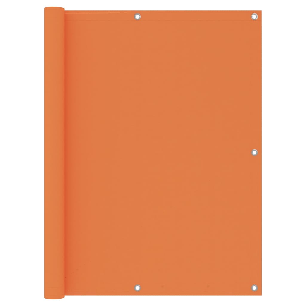JUNG Vida Balkon-Sichtschutz Orange 120x600 cm Oxford-Gewebe