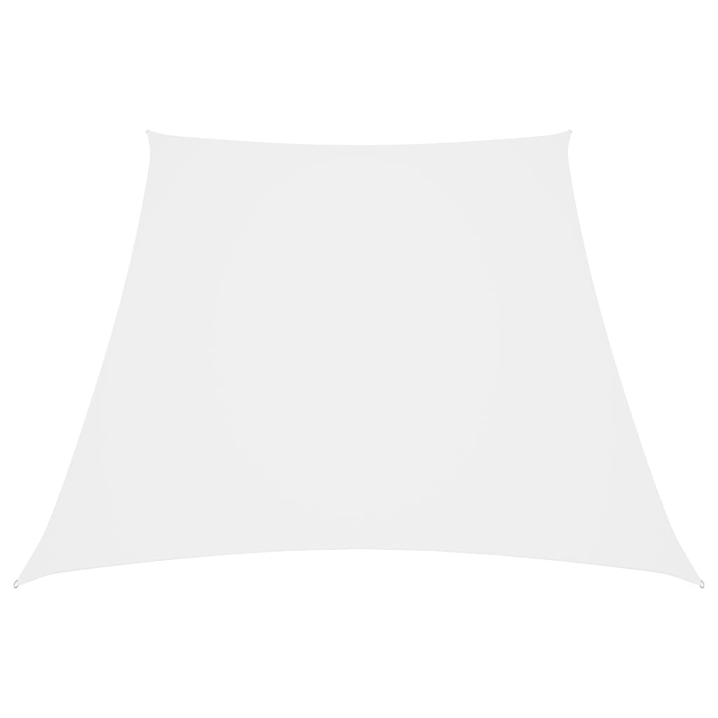 JUNG Vida Sonnensegel Oxford-Gewebe Trapezform 3/4x3 m Weiß