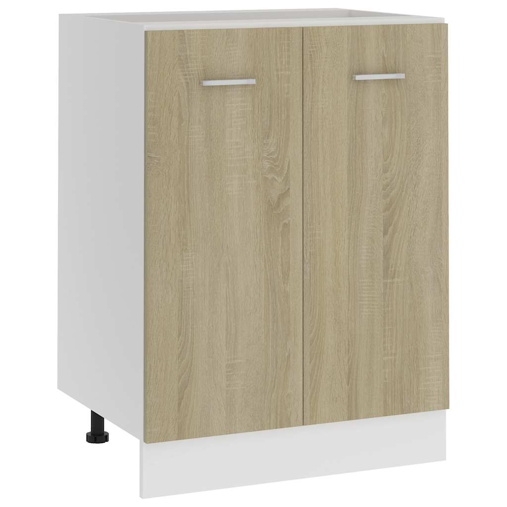 JUNG Vida Unterschrank Lyon Sonoma-Eiche 60x46x81,5 cm Holzwerkstoff