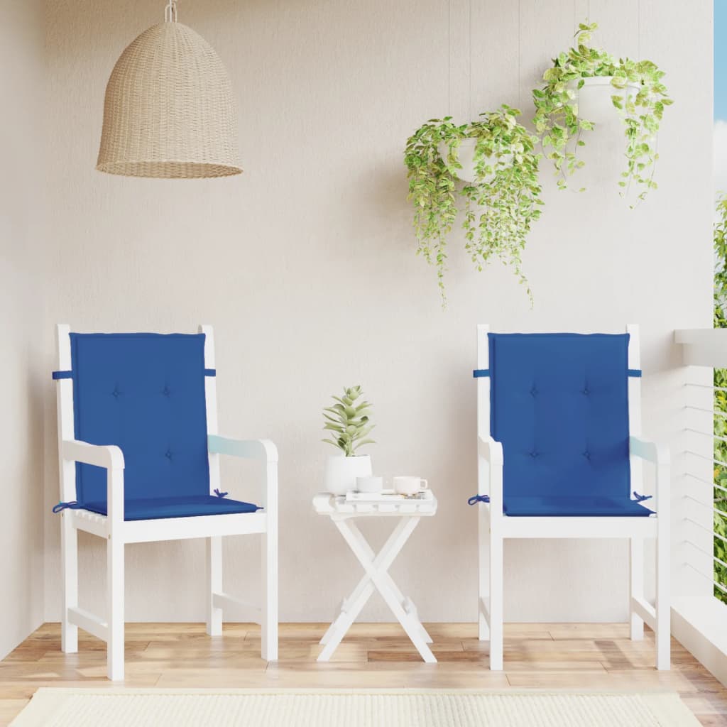 JUNG Vida Gartenstuhlauflagen für Niedriglehner 2 Stk. 100x50x3 cm