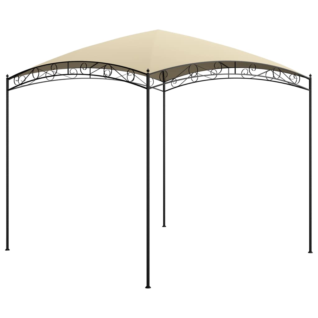 JUNG Vida Pavillon 3x3x2,65 m Creme 180 g/m²