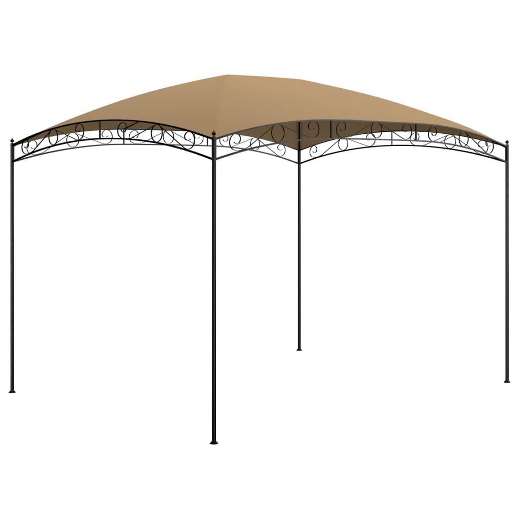 JUNG Vida Pavillon 3x4x2,65 m Taupe 180 g/m²