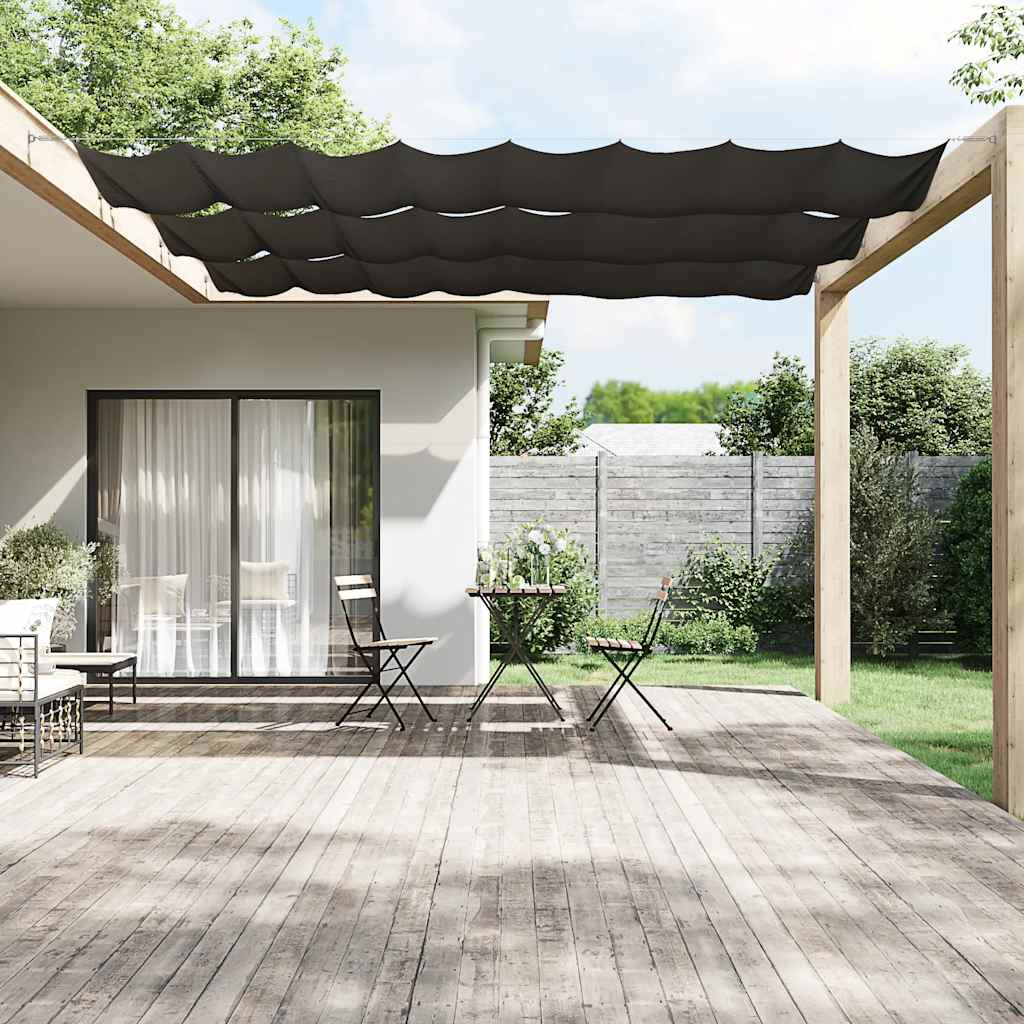 JUNG Vida Senkrechtmarkise Anthrazit 180x1000 cm Oxford-Gewebe
