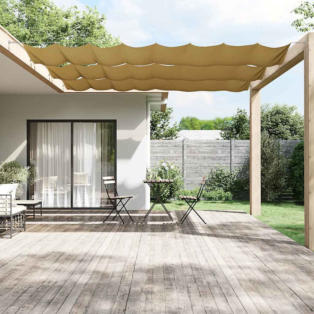 JUNG Vida Senkrechtmarkise Beige 100x1200 cm Oxford-Gewebe