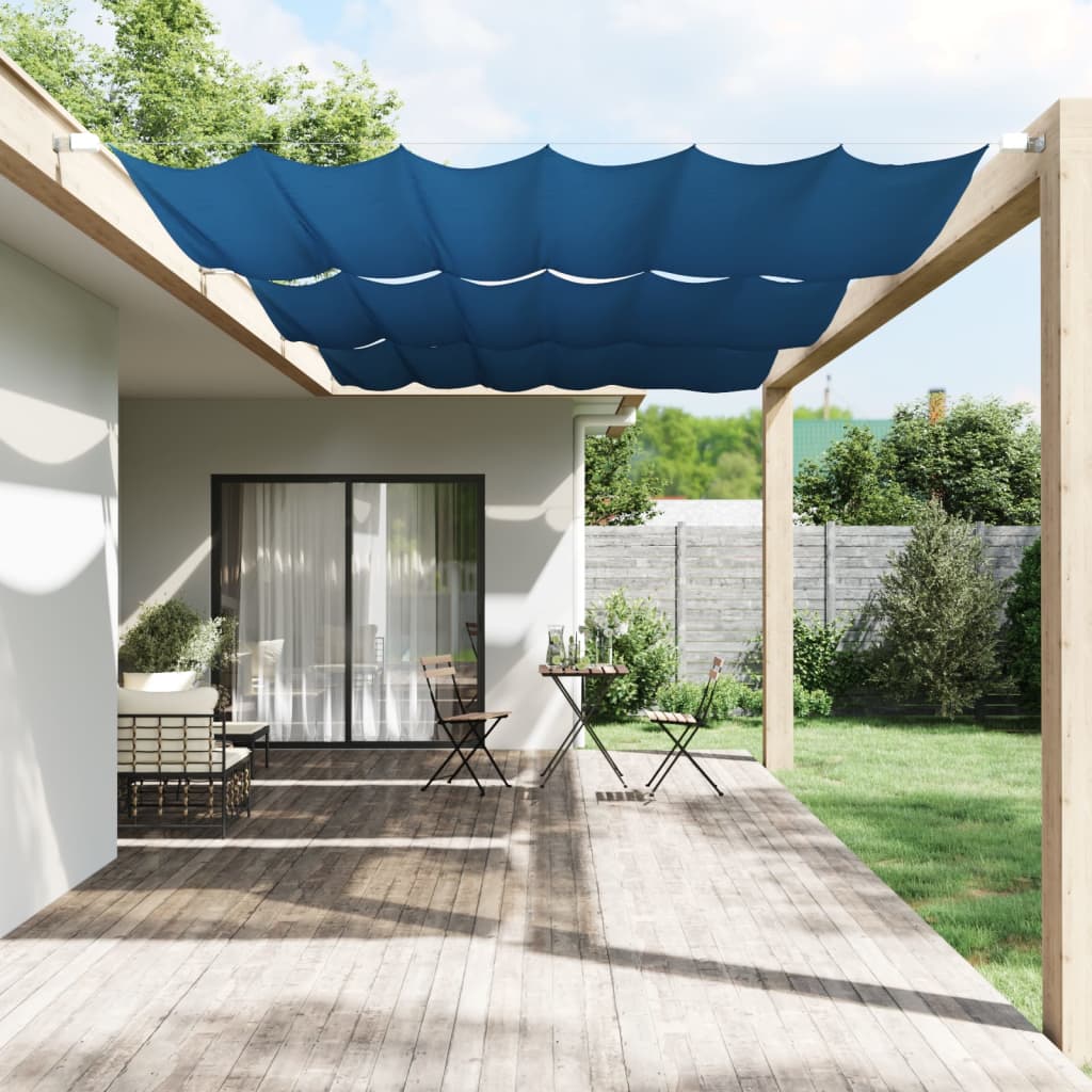 JUNG Vida Senkrechtmarkise Blau 200x270 cm Oxford-Gewebe