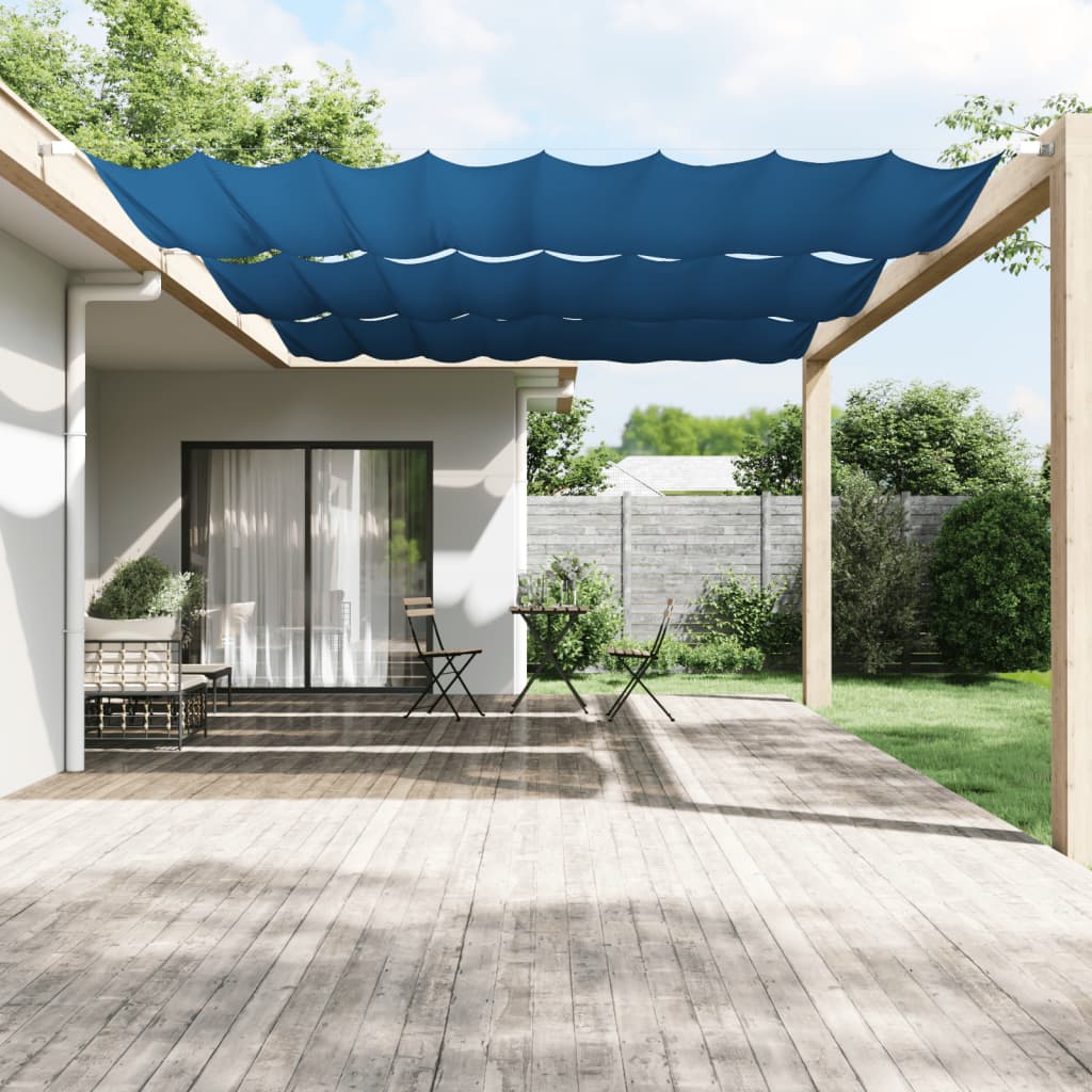 JUNG Vida Senkrechtmarkise Blau 250x360 cm Oxford-Gewebe