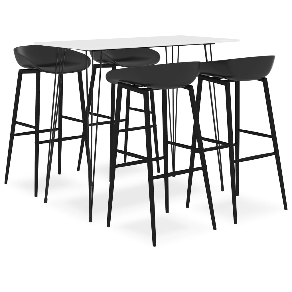 JUNG Vida 5-tlg. Bar-Set Weiß und Schwarz