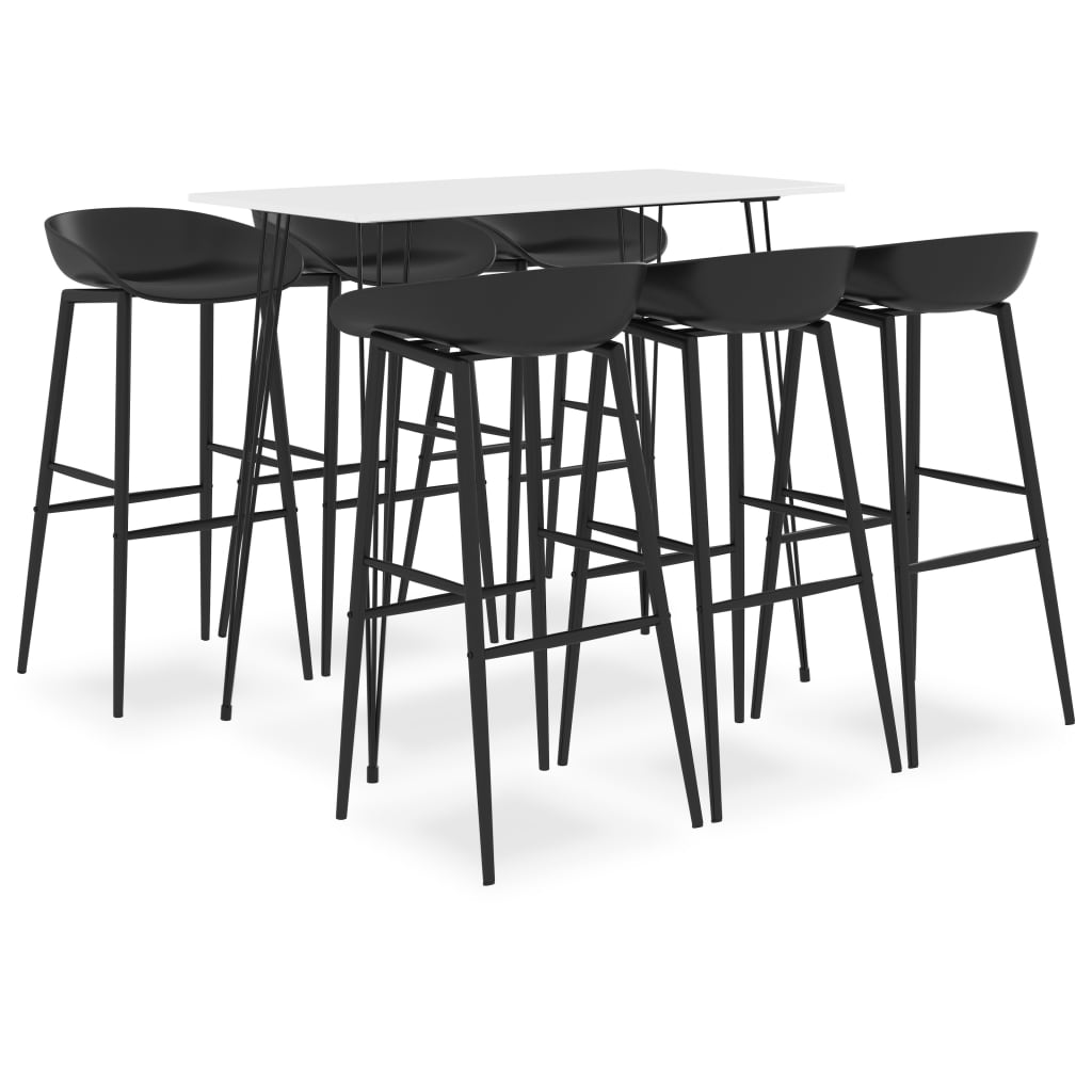 JUNG Vida 7-tlg. Bar-Set Weiß und Schwarz