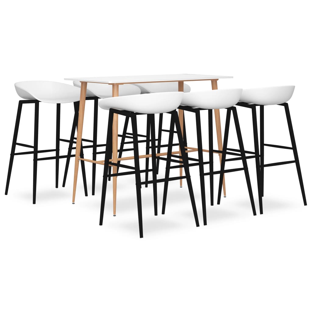 JUNG Vida 7-tlg. Bar-Set Weiß