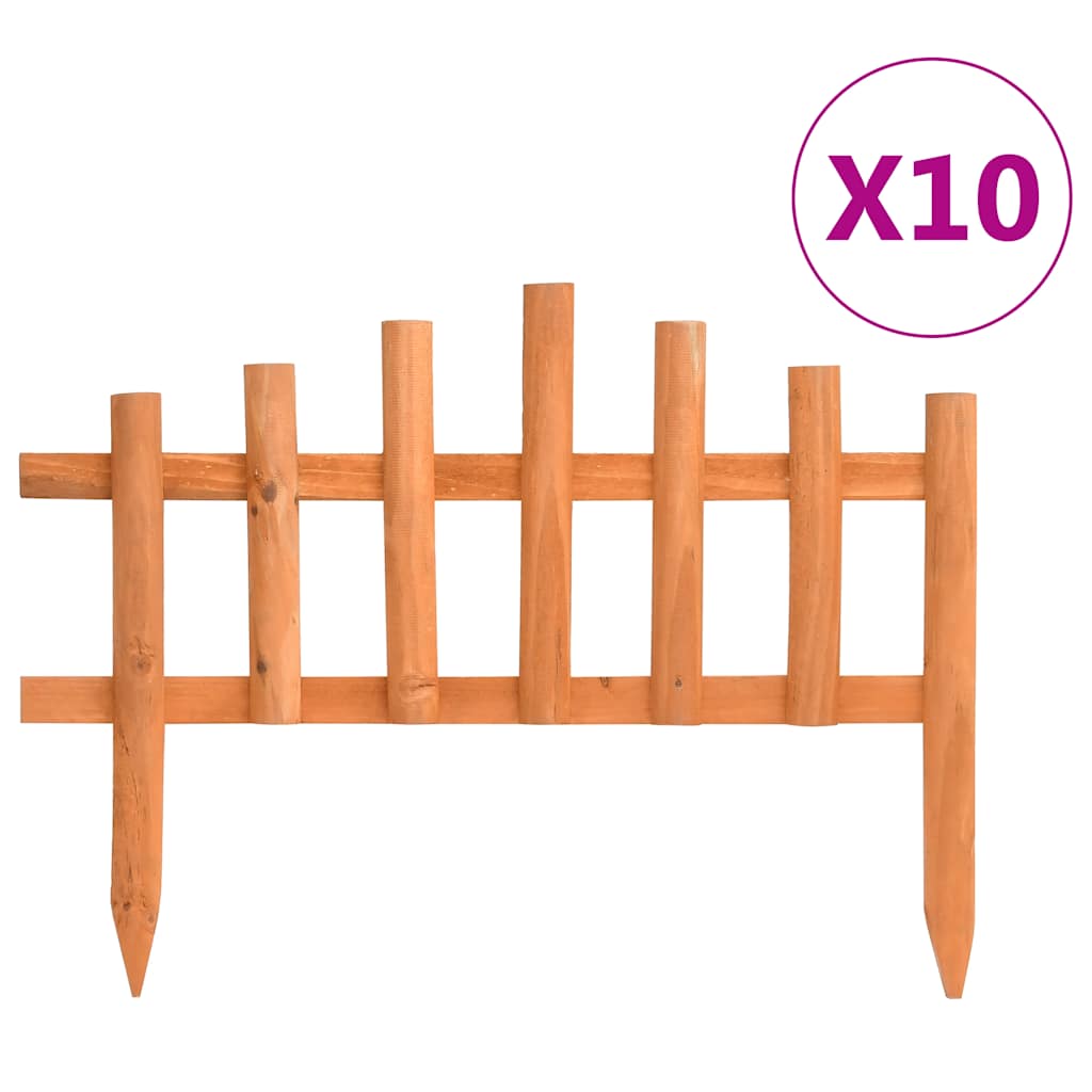 JUNG Vida Rasenkanten 10 Stk. Tannenholz 4,4 m