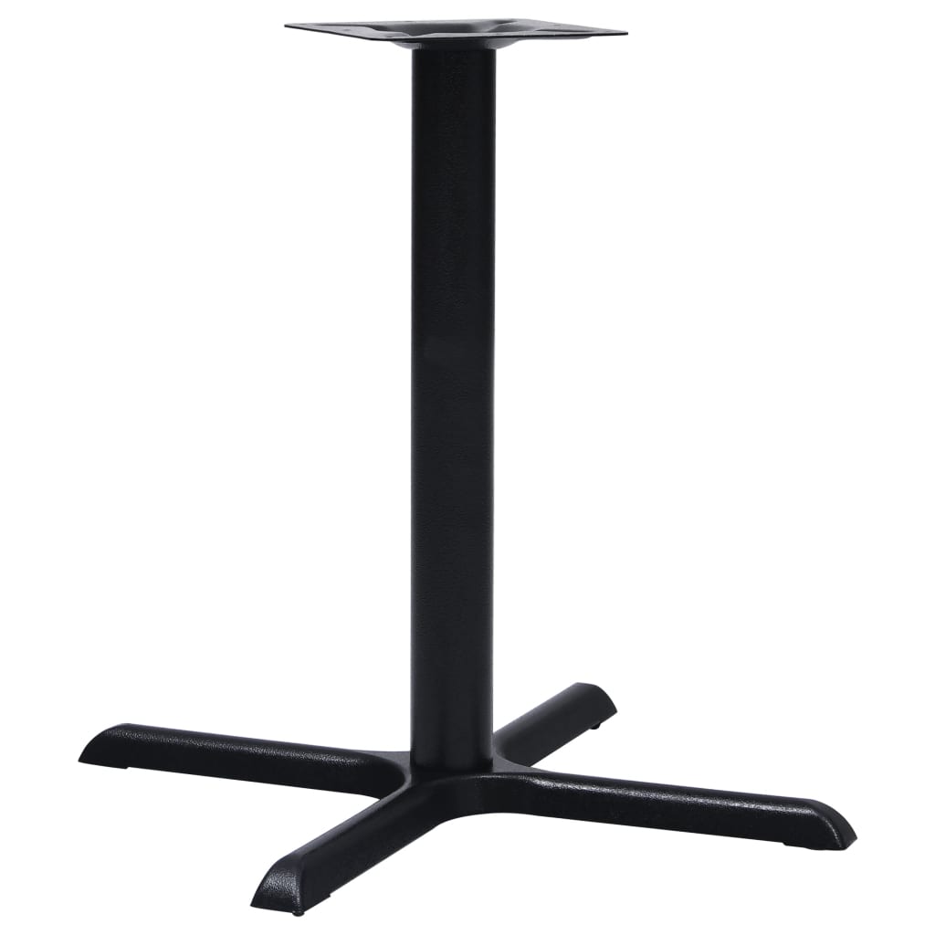 JUNG Vida Bistrotisch-Gestell Schwarz 76x76x72 cm Gusseisen