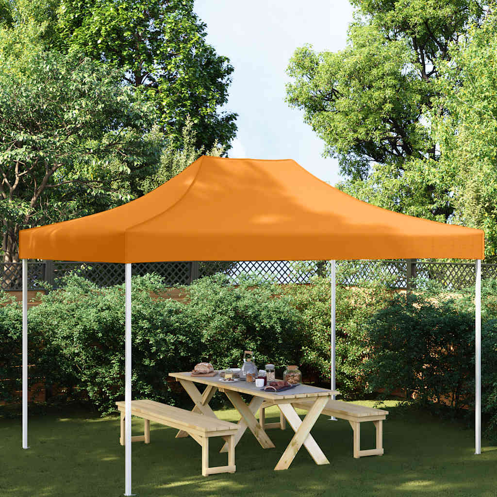 JUNG Vida Partyzelt-Dach 4x3 m Orange 270 g/m²
