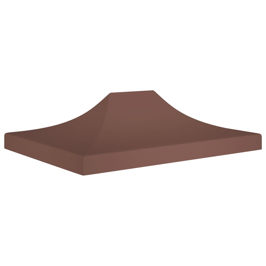 JUNG Vida Partyzelt-Dach 4,5x3 m Braun 270 g/m²