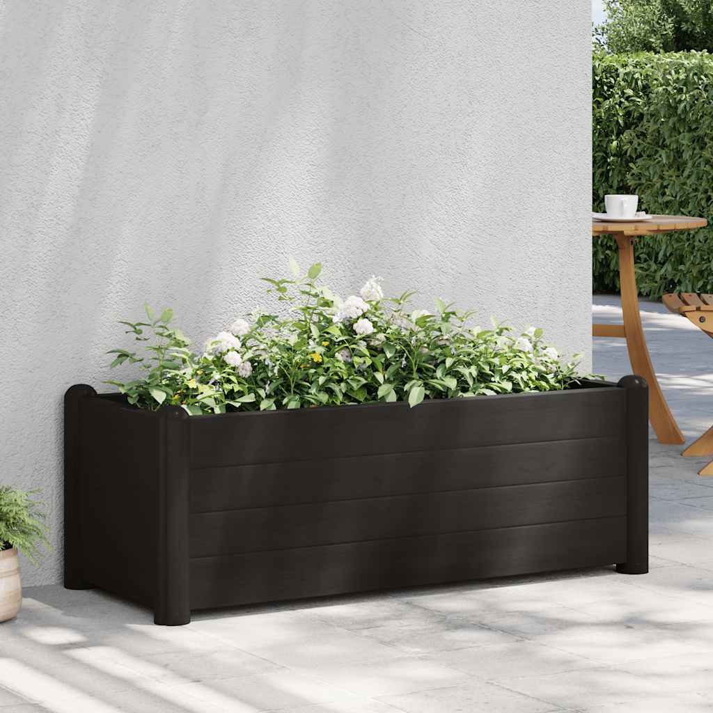 JUNG Vida Garten-Hochbeet PP Anthrazit 100x43x35 cm