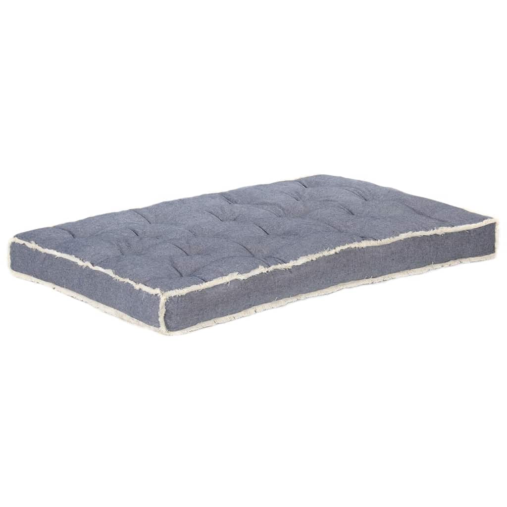 JUNG Vida Palettensofa-Kissen Blau 120x80x10 cm