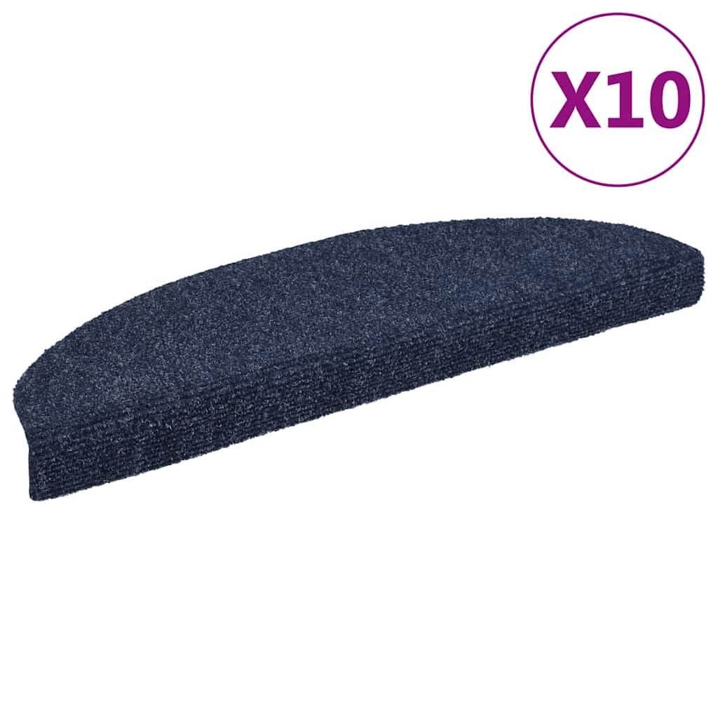 JUNG Vida Stufenmatten Selbstklebend 10 Stk. 65x21x4 cm Blau Halbrund Groß