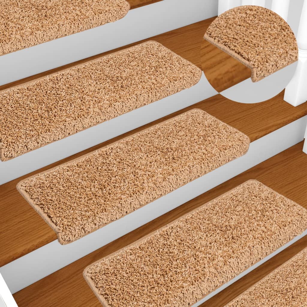 JUNG Vida Stufenmatten 10 Stk. 65x21x4 cm Beige Rechteckiger Rand
