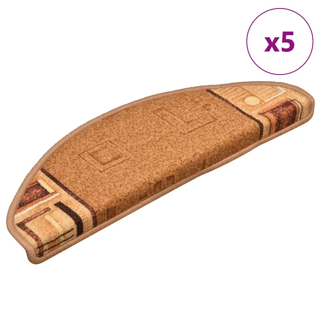 JUNG Vida Stufenmatten Selbstklebend 5 Stk. 65x21x4 cm Beige