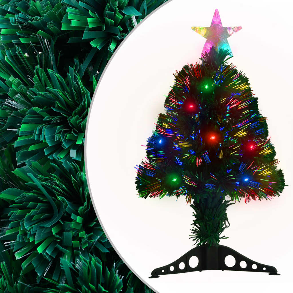 JUNG Vida Vorbeleuchteter Weihnachtsbaum mit Ständer und LED 64 cm Glasfaser