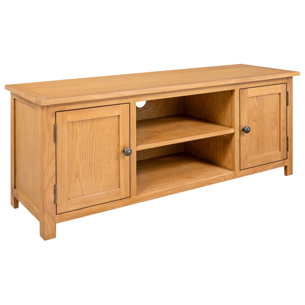JUNG Vida TV-Schrank 110x35x44 cm Massivholz Eiche