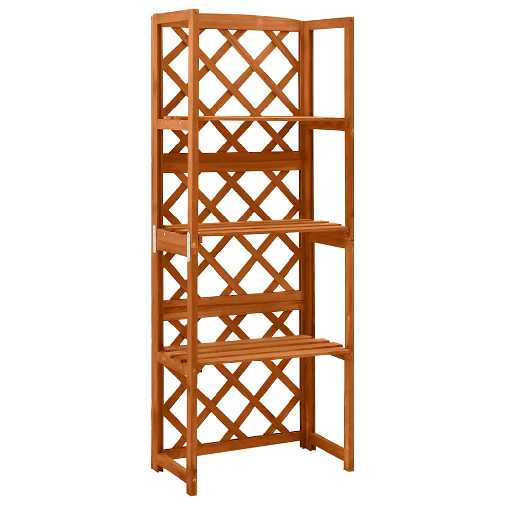 JUNG Vida Spalier mit Ablagen 55x30x140 cm Massivholz Tanne