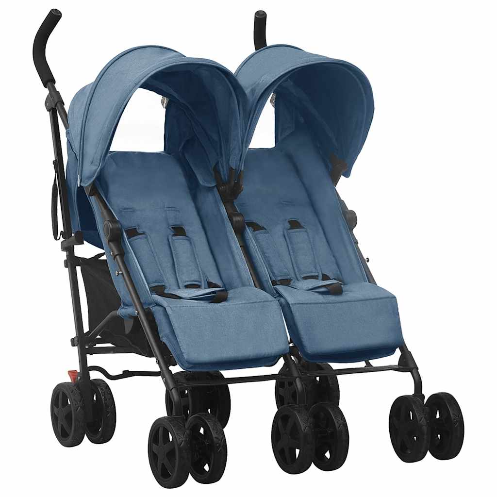 JUNG Vida Geschwisterwagen Marineblau Stahl