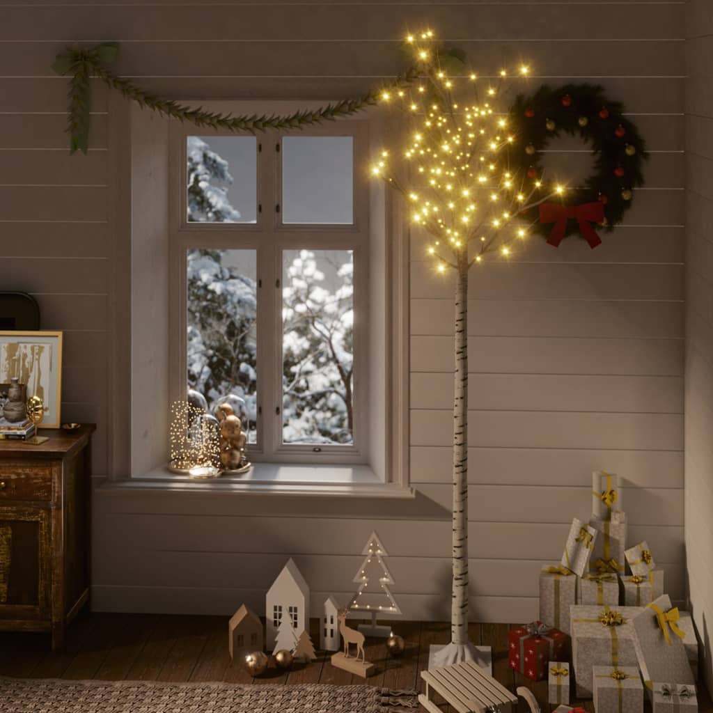 JUNG Vida Weihnachtsbaum 200 LEDs 2,2 m Warmweiß Indoor Outdoor
