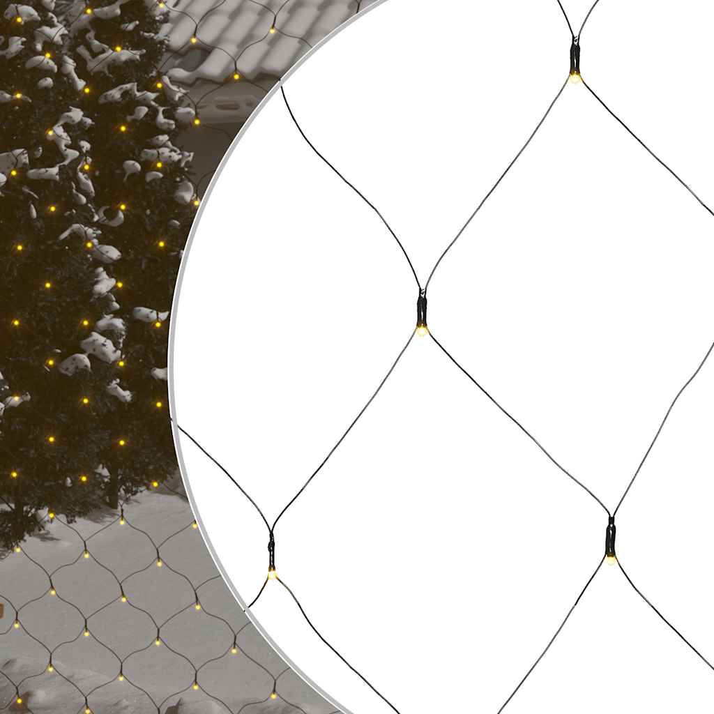 JUNG Vida LED-Lichternetz Warmweiß 3x2 m 204 LEDs Indoor Outdoor