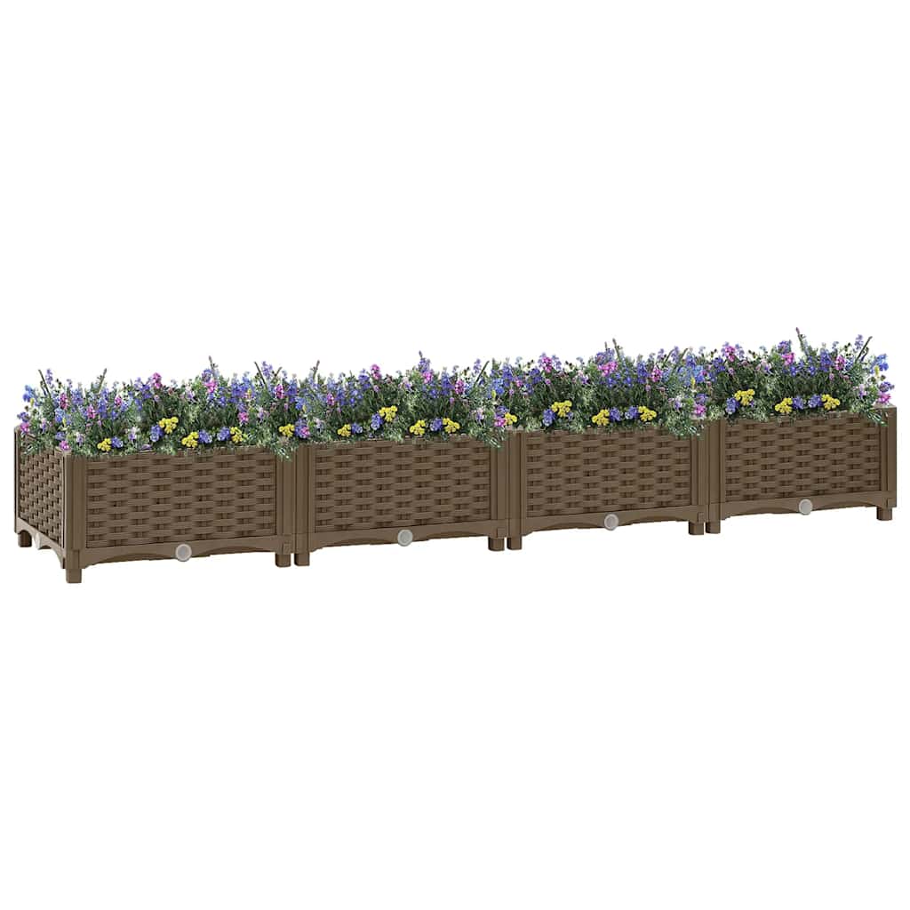 JUNG Vida Hochbeet 160x40x23 cm Polypropylen