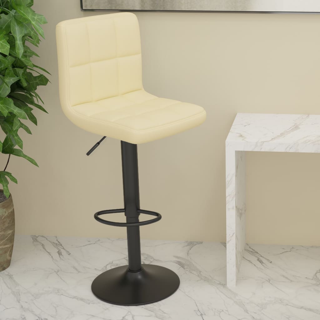 JUNG Vida Barhocker Creme Stoff