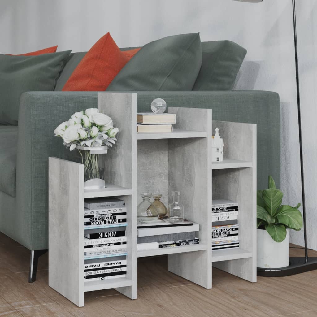 JUNG Vida Regalschrank Betongrau 60x26x60 cm Holzwerkstoff