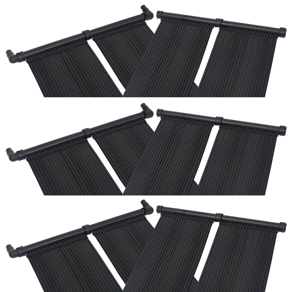 JUNG Vida Solar-Panel für Poolheizung 6 Stk. 80x310 cm