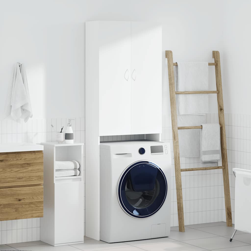 JUNG Vida Waschmaschinenschrank Weiß 64x25,5x190 cm