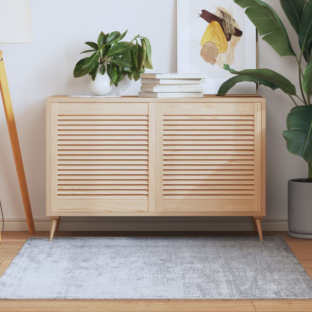 JUNG Vida Schranktüren Lamellen-Design 2 Stk. 61,5x59,4 cm Massivholz