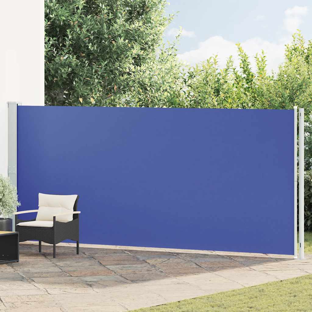 JUNG Vida Seitenmarkise Ausziehbar 180x600 cm Blau