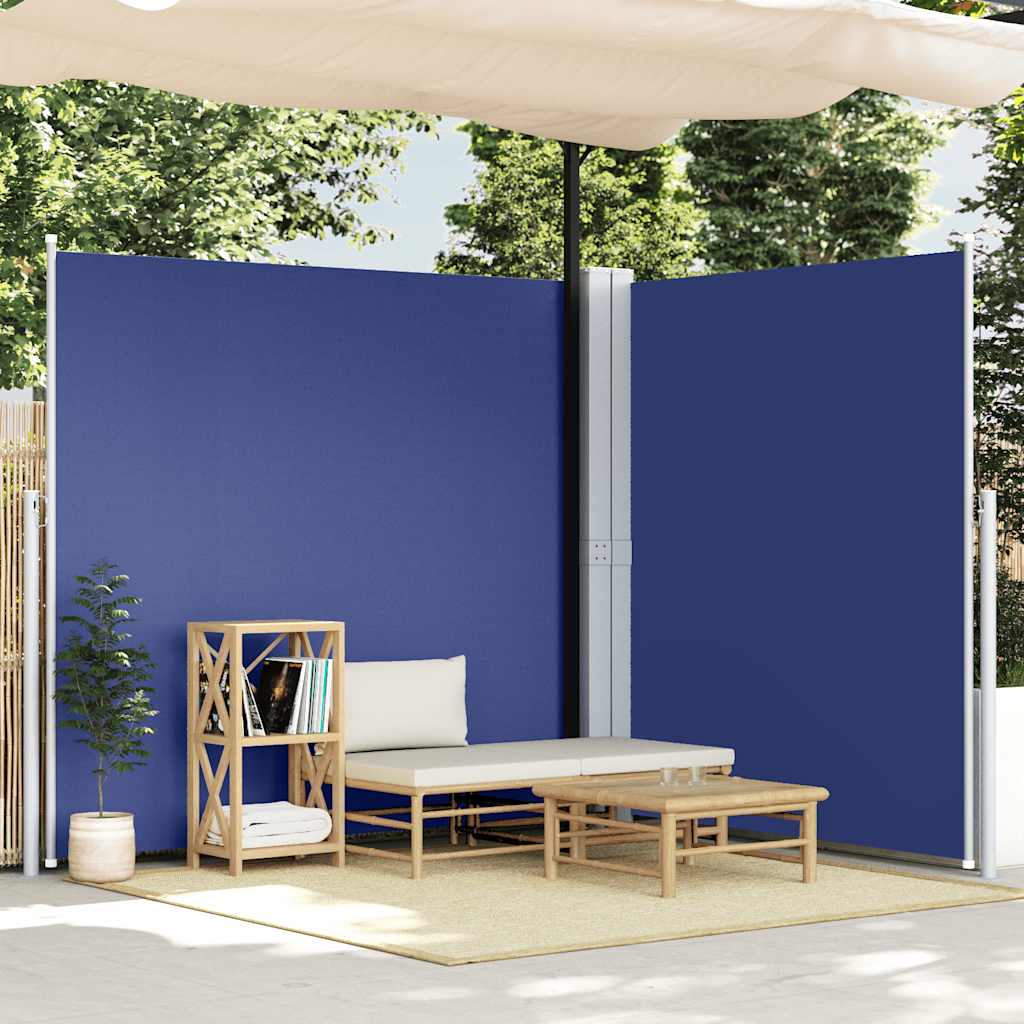 JUNG Vida Seitenmarkise Ausziehbar Blau 200x600 cm