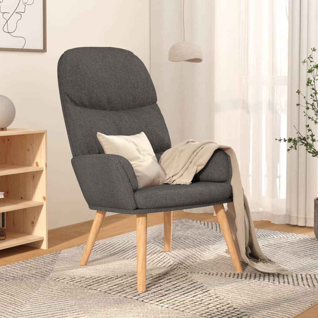 JUNG Vida Relaxsessel Hellgrau Stoff