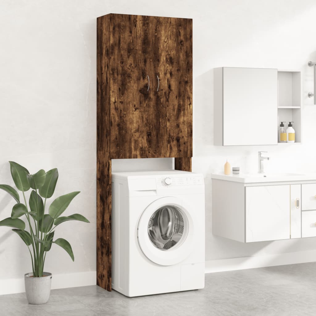 JUNG Vida Waschmaschinenschrank Räuchereiche 64x25,5x190 cm