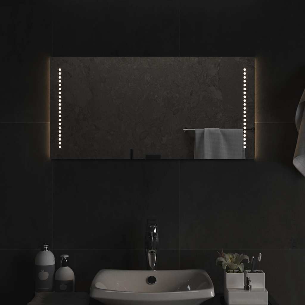 JUNG Vida LED-Badspiegel 80x40 cm