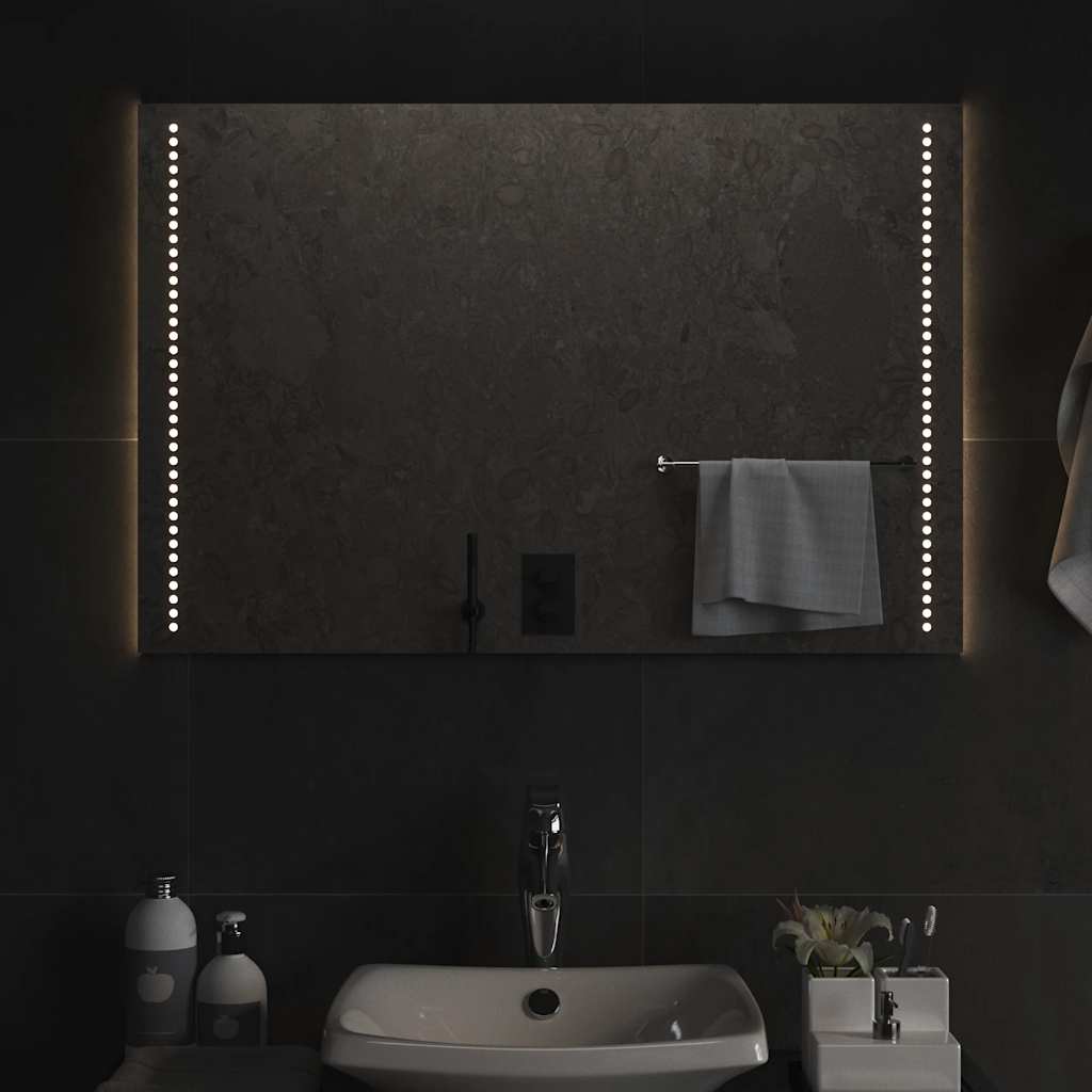 JUNG Vida LED-Badspiegel 90x60 cm