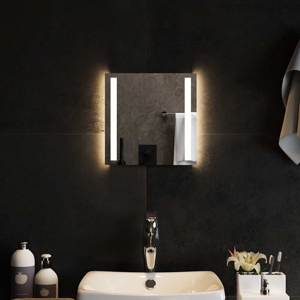 JUNG Vida LED-Badspiegel 30x30 cm