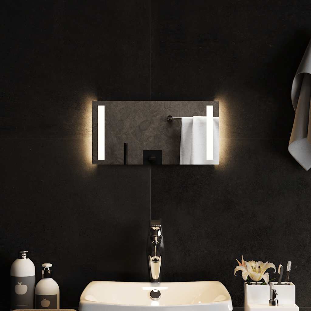JUNG Vida LED-Badspiegel 40x20 cm
