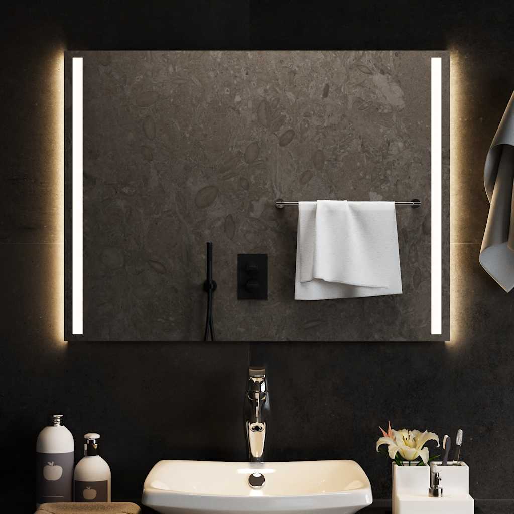 JUNG Vida LED-Badspiegel 80x60 cm