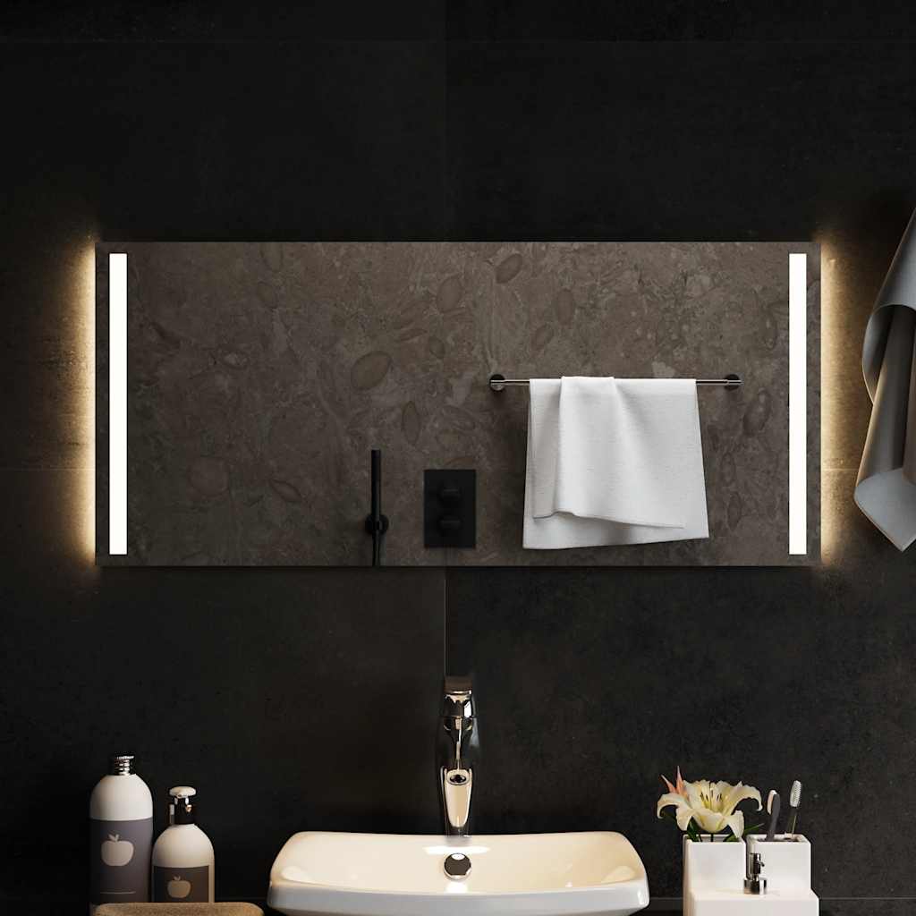 JUNG Vida LED-Badspiegel 90x40 cm