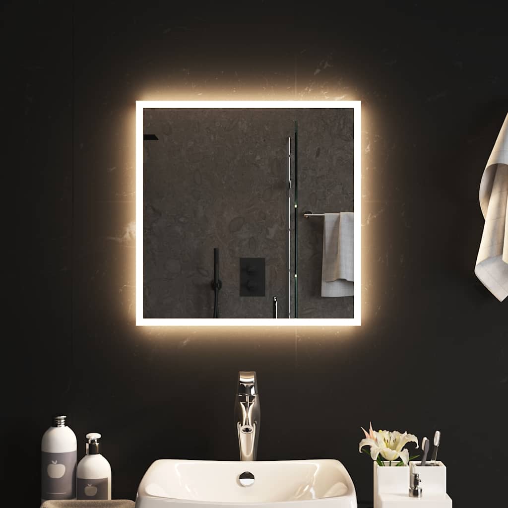 JUNG Vida LED-Badspiegel 50x50 cm