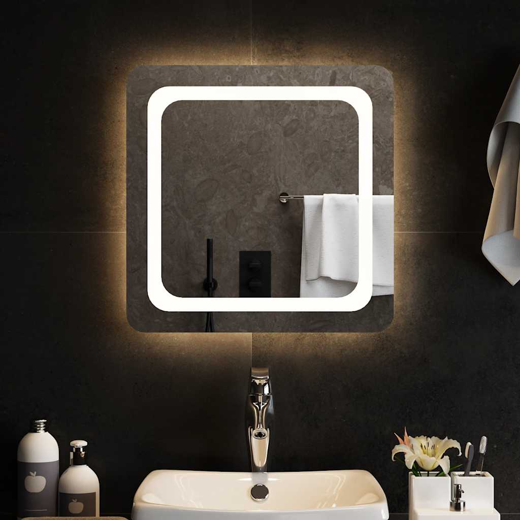 JUNG Vida LED-Badspiegel 50x50 cm