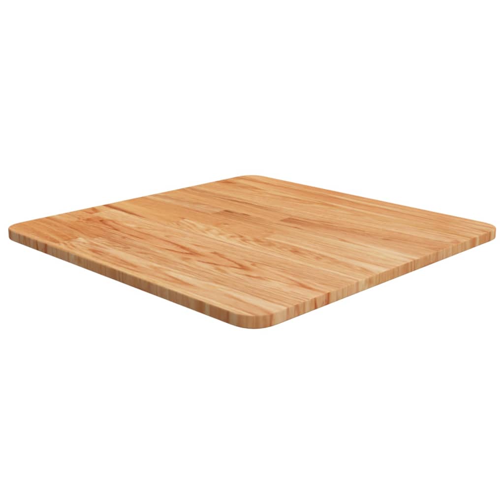 JUNG Vida Tischplatte Quadratisch Hellbraun 50x50x1,5cm Behandelte Eiche