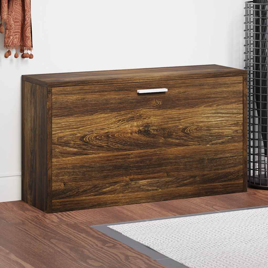 JUNG Vida Schuhbank Räuchereiche 80x24x45 cm Holzwerkstoff