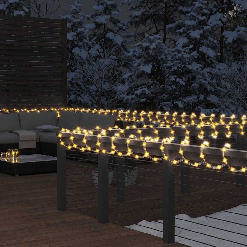 JUNG Vida Lichtschlauch 240 LEDs Warmweiß 10 m PVC