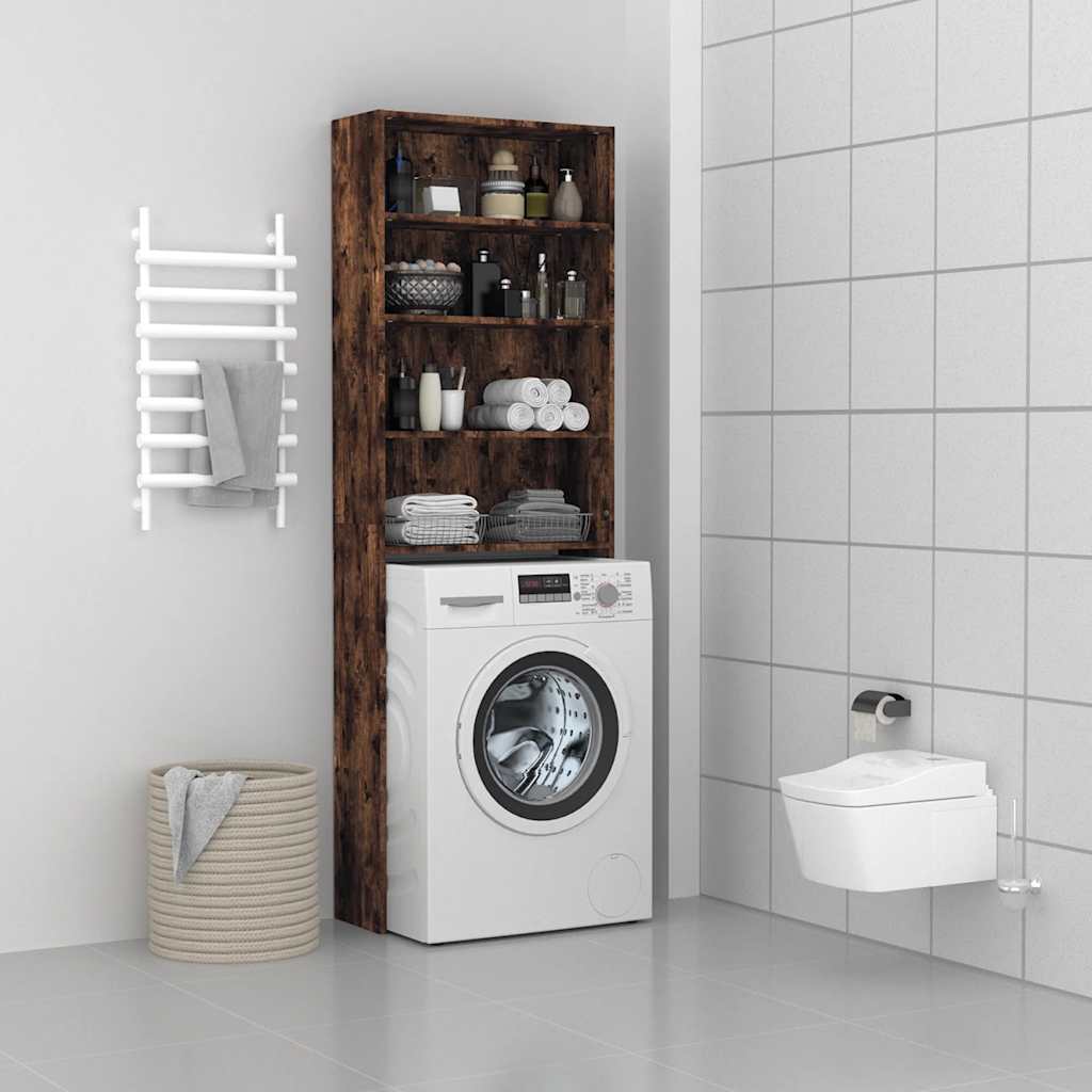 JUNG Vida Waschmaschinenschrank Räuchereiche 64x24x190 cm